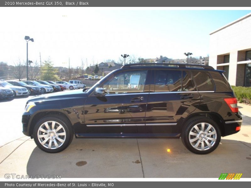 Black / Black 2010 Mercedes-Benz GLK 350