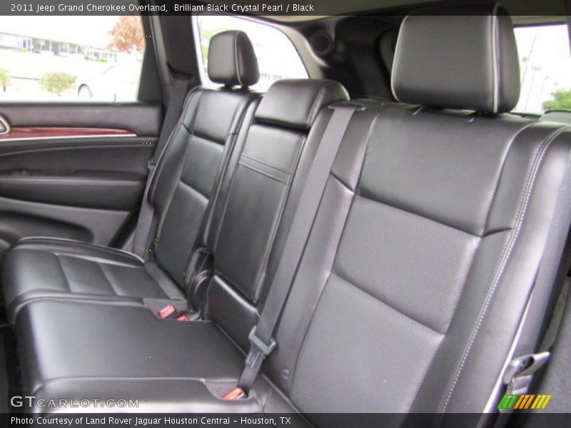 Rear Seat of 2011 Grand Cherokee Overland