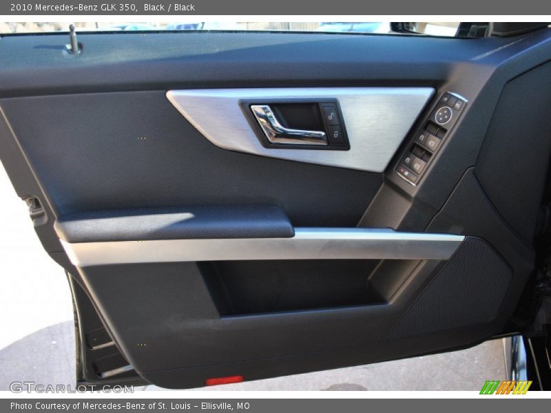 Black / Black 2010 Mercedes-Benz GLK 350