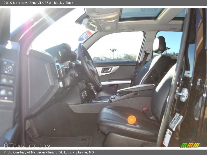 Black / Black 2010 Mercedes-Benz GLK 350