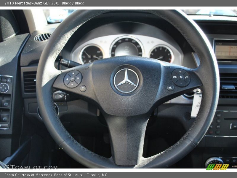Black / Black 2010 Mercedes-Benz GLK 350