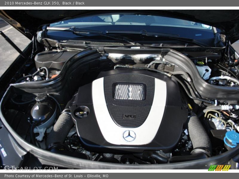 Black / Black 2010 Mercedes-Benz GLK 350