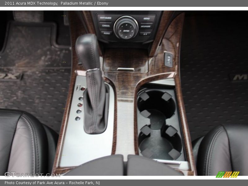 Palladium Metallic / Ebony 2011 Acura MDX Technology