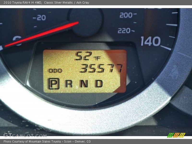 Classic Silver Metallic / Ash Gray 2010 Toyota RAV4 I4 4WD