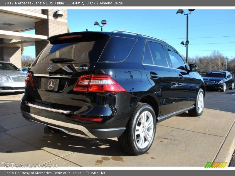 Black / Almond Beige 2012 Mercedes-Benz ML 350 BlueTEC 4Matic