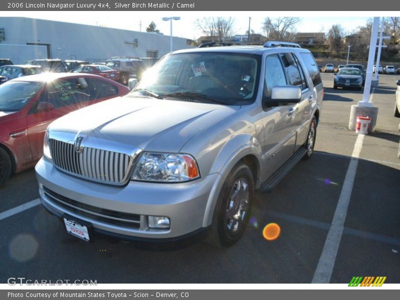 Silver Birch Metallic / Camel 2006 Lincoln Navigator Luxury 4x4