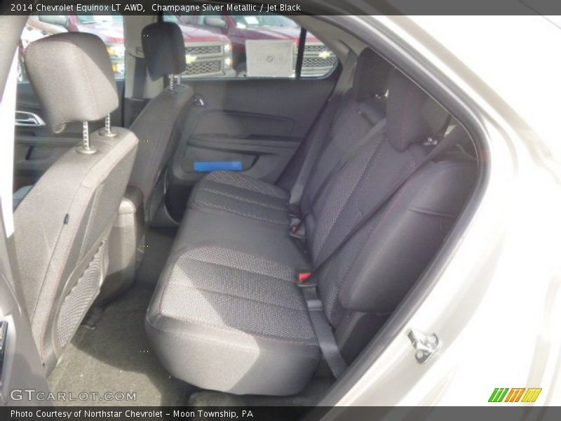 Champagne Silver Metallic / Jet Black 2014 Chevrolet Equinox LT AWD