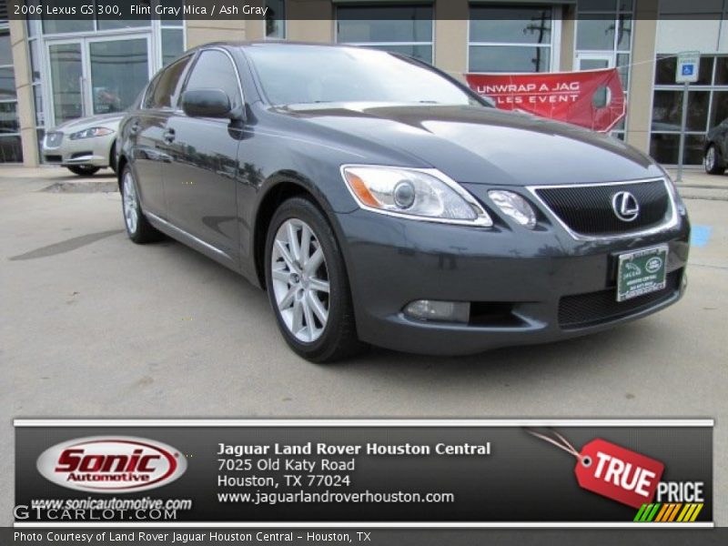Flint Gray Mica / Ash Gray 2006 Lexus GS 300