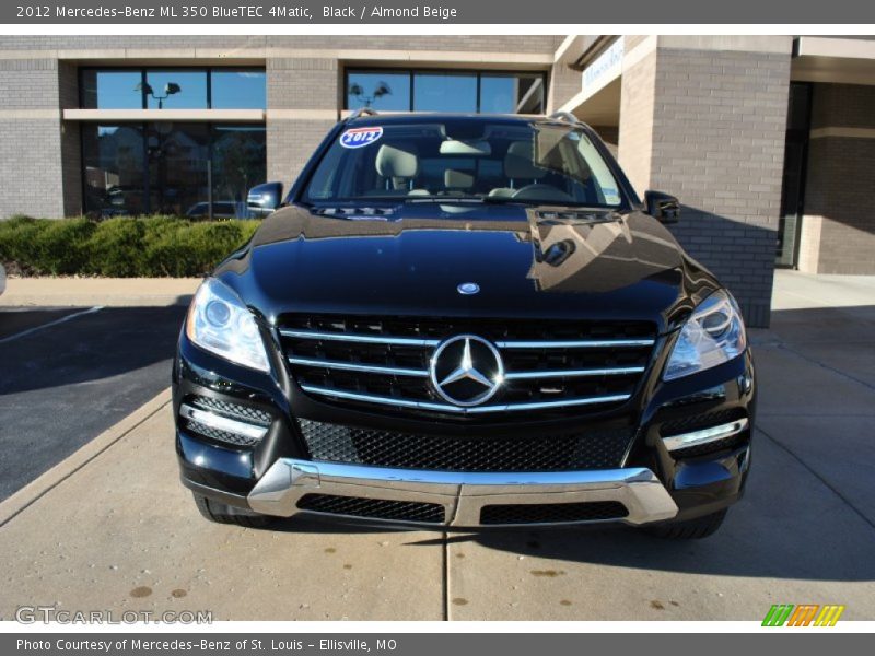 Black / Almond Beige 2012 Mercedes-Benz ML 350 BlueTEC 4Matic