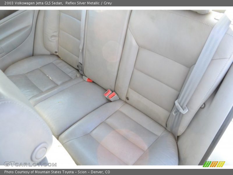 Reflex Silver Metallic / Grey 2003 Volkswagen Jetta GLS Sedan