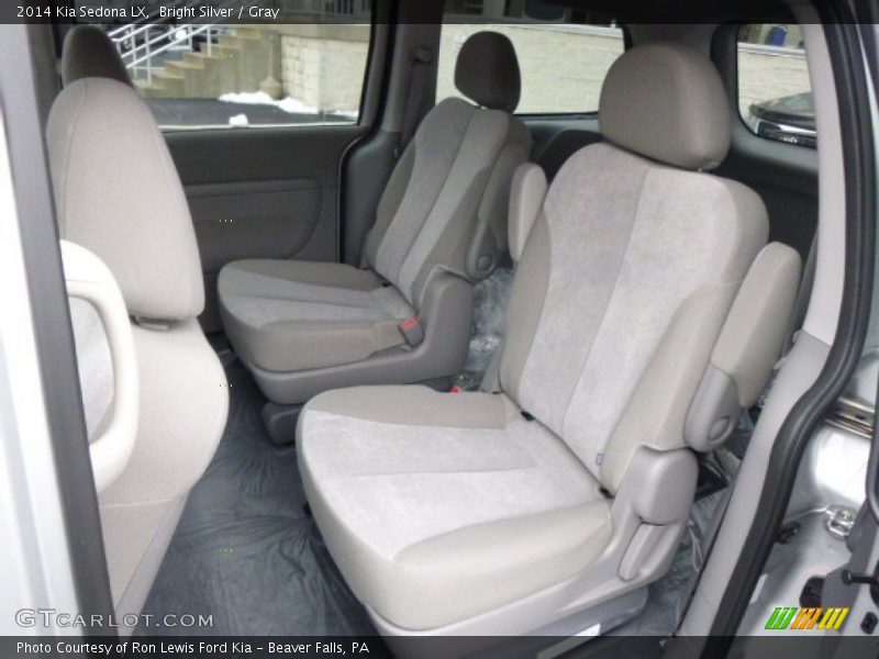 Bright Silver / Gray 2014 Kia Sedona LX