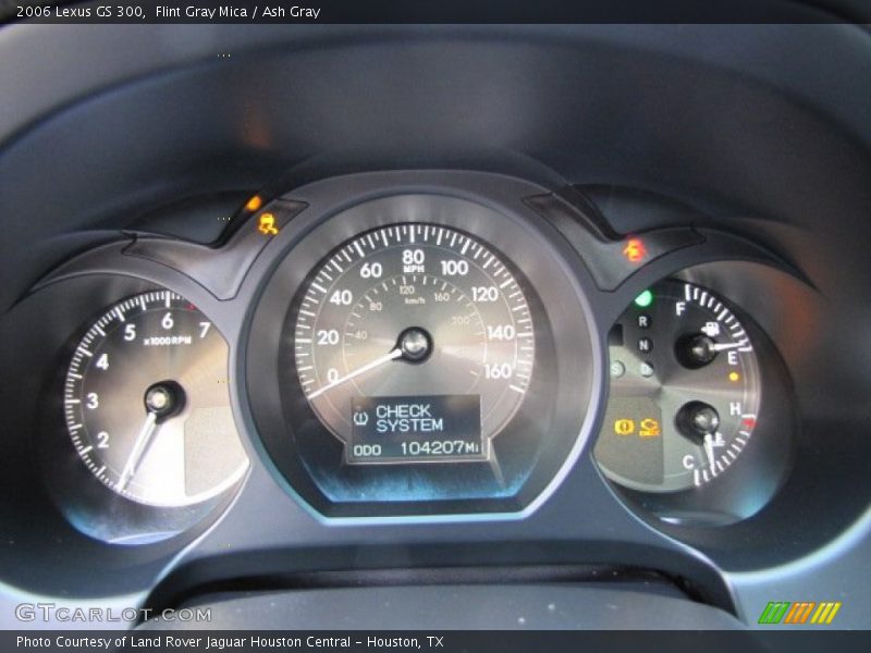 Flint Gray Mica / Ash Gray 2006 Lexus GS 300