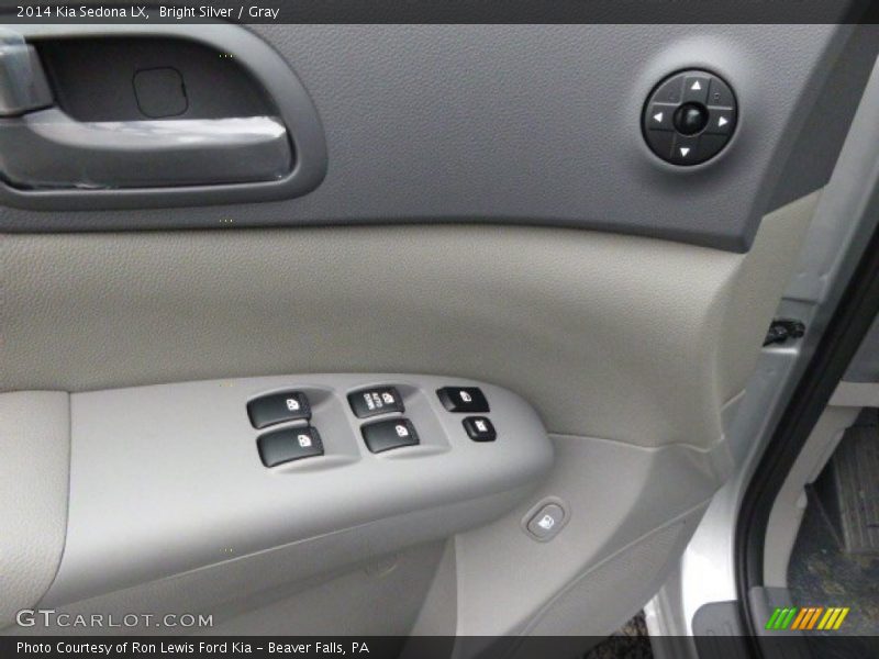 Bright Silver / Gray 2014 Kia Sedona LX