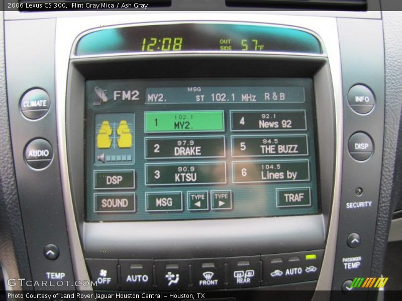 Flint Gray Mica / Ash Gray 2006 Lexus GS 300