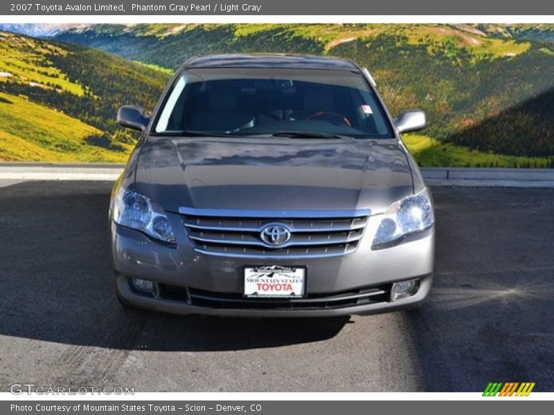 Phantom Gray Pearl / Light Gray 2007 Toyota Avalon Limited