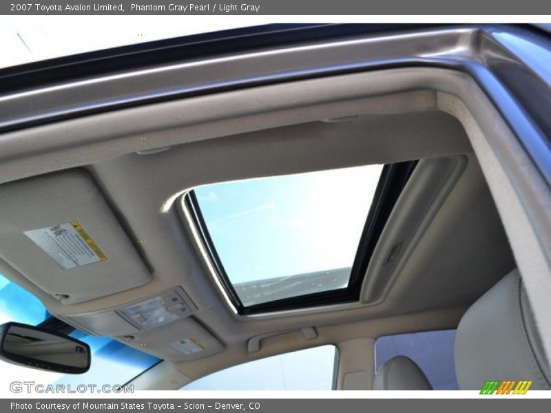 Phantom Gray Pearl / Light Gray 2007 Toyota Avalon Limited