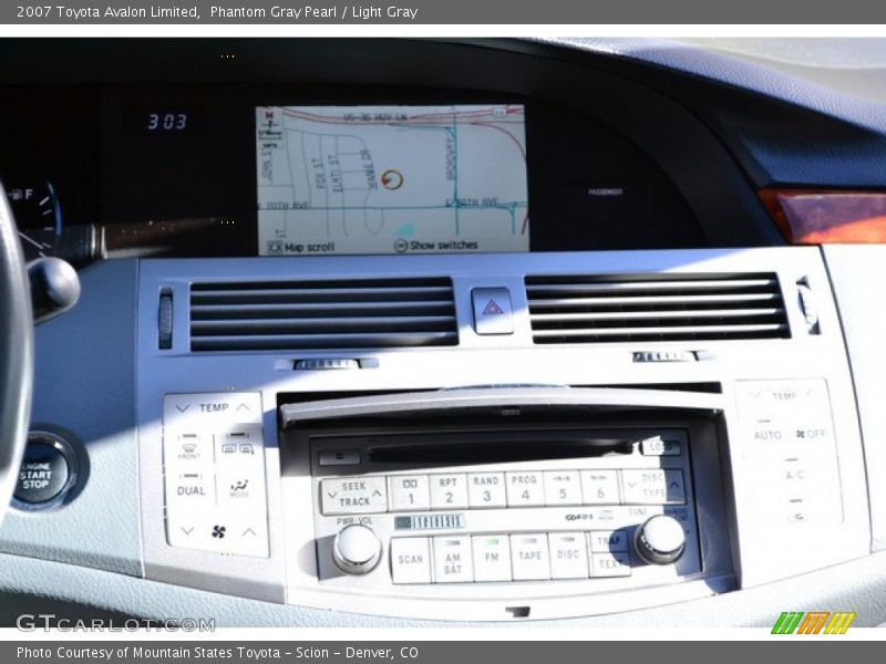 Phantom Gray Pearl / Light Gray 2007 Toyota Avalon Limited