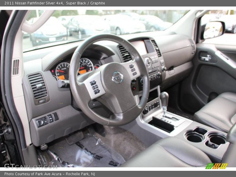 Super Black / Graphite 2011 Nissan Pathfinder Silver 4x4