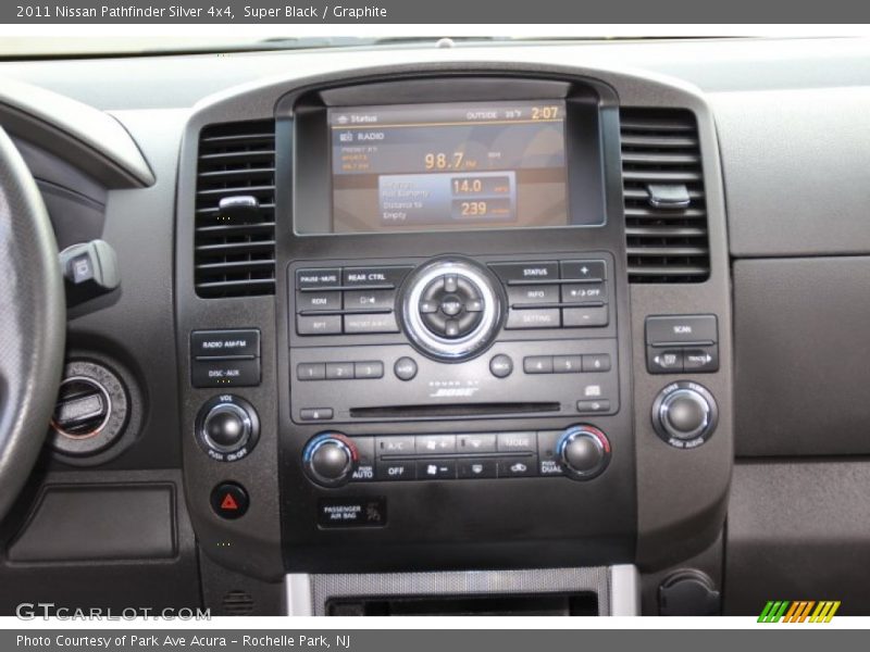 Super Black / Graphite 2011 Nissan Pathfinder Silver 4x4