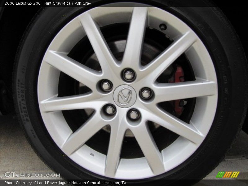 Flint Gray Mica / Ash Gray 2006 Lexus GS 300