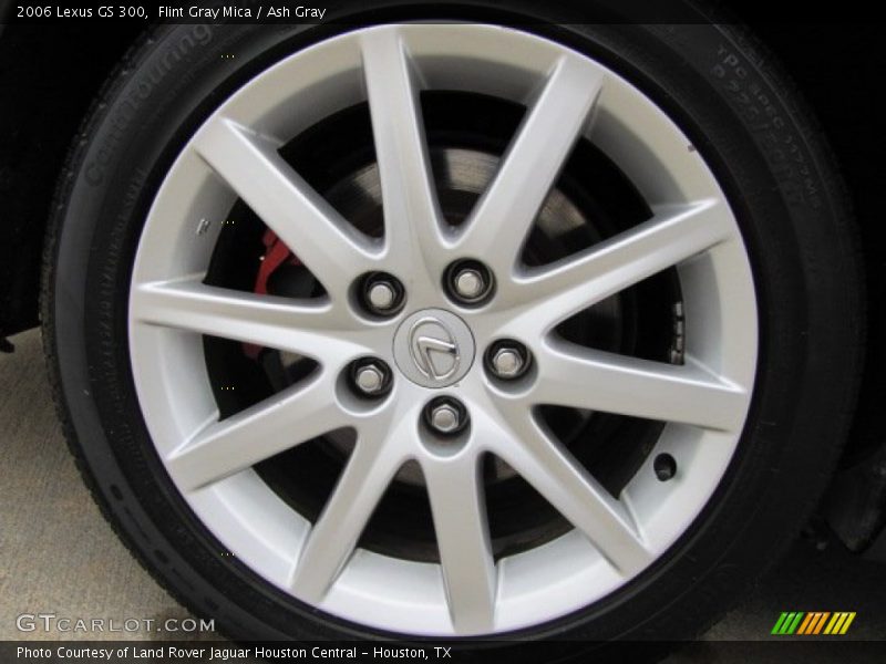 Flint Gray Mica / Ash Gray 2006 Lexus GS 300