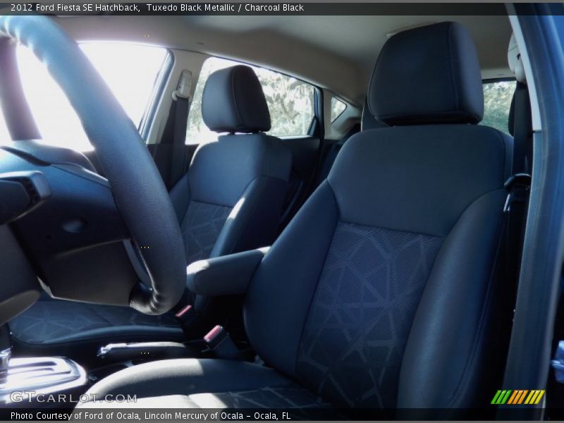 Tuxedo Black Metallic / Charcoal Black 2012 Ford Fiesta SE Hatchback