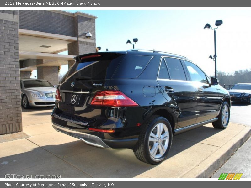 Black / Black 2013 Mercedes-Benz ML 350 4Matic