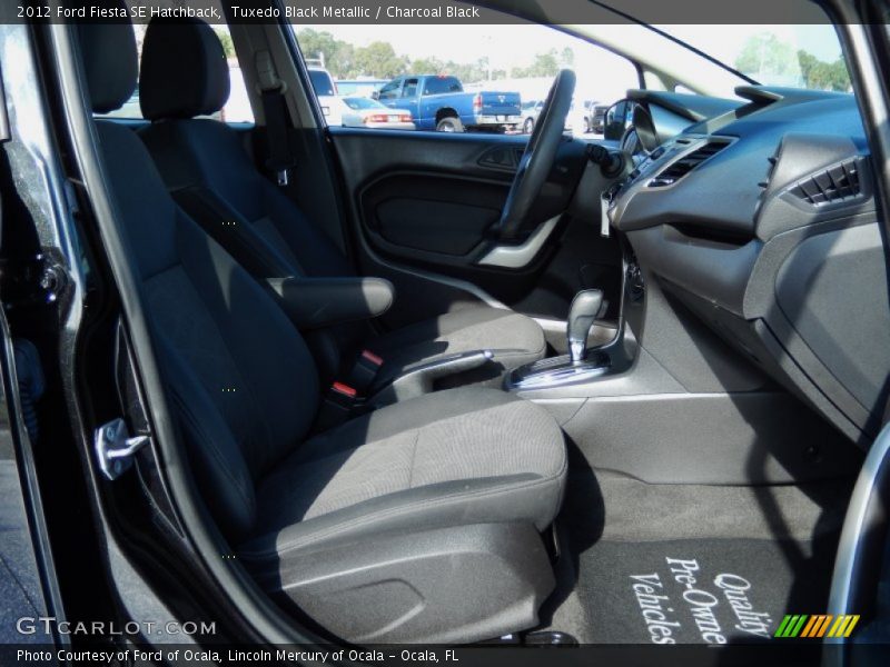 Tuxedo Black Metallic / Charcoal Black 2012 Ford Fiesta SE Hatchback
