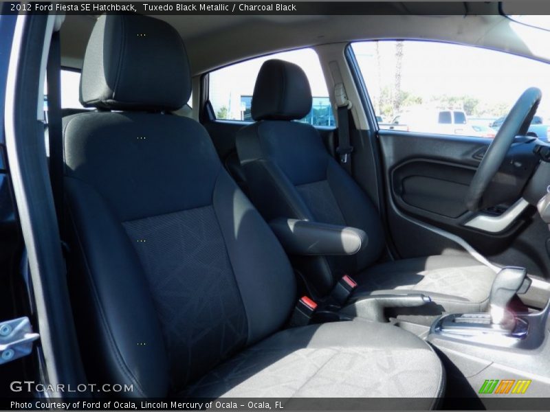 Tuxedo Black Metallic / Charcoal Black 2012 Ford Fiesta SE Hatchback