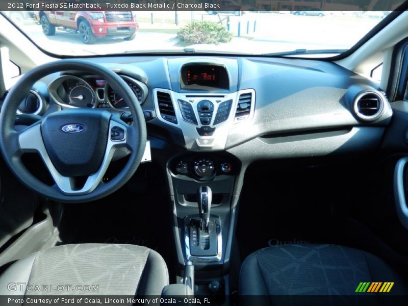 Tuxedo Black Metallic / Charcoal Black 2012 Ford Fiesta SE Hatchback