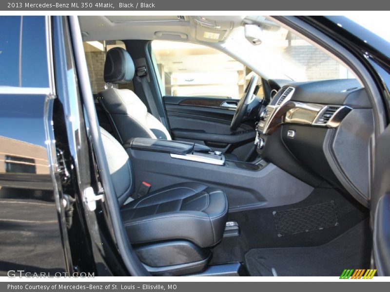 Black / Black 2013 Mercedes-Benz ML 350 4Matic