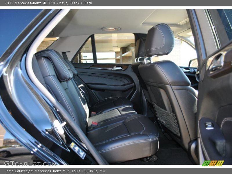 Black / Black 2013 Mercedes-Benz ML 350 4Matic