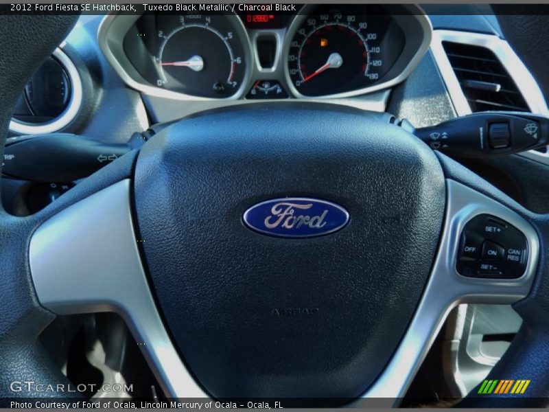 Tuxedo Black Metallic / Charcoal Black 2012 Ford Fiesta SE Hatchback