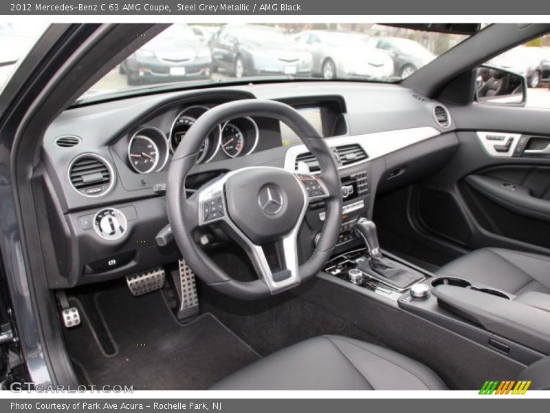  2012 C 63 AMG Coupe AMG Black Interior