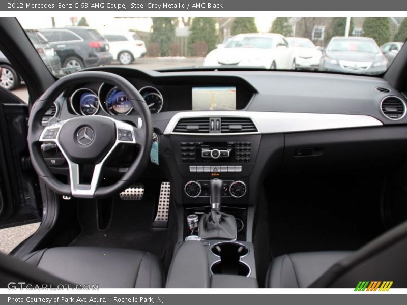 Dashboard of 2012 C 63 AMG Coupe