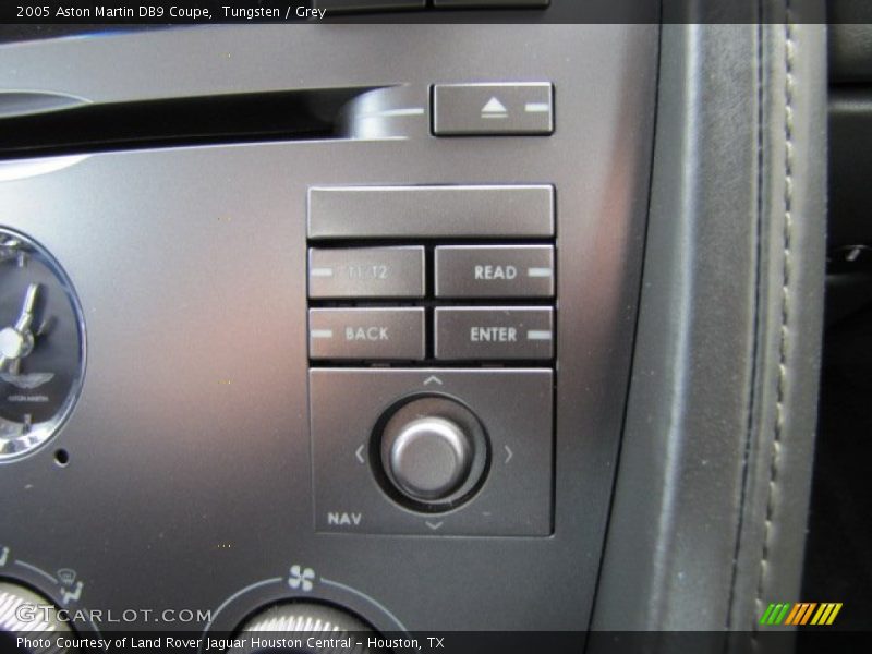 Controls of 2005 DB9 Coupe