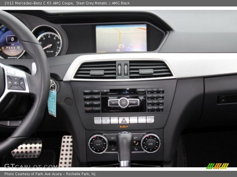 Controls of 2012 C 63 AMG Coupe
