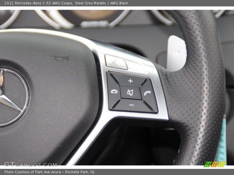 Controls of 2012 C 63 AMG Coupe