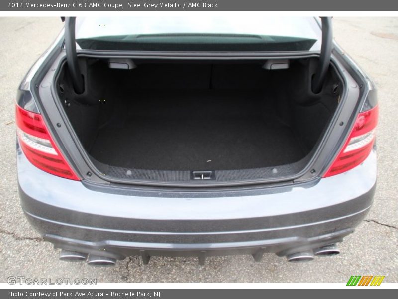  2012 C 63 AMG Coupe Trunk