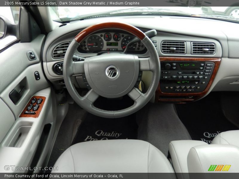 Dark Shadow Grey Metallic / Medium Graphite 2005 Mercury Sable LS Sedan