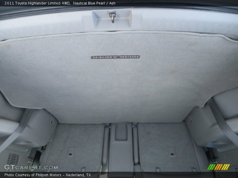 Nautical Blue Pearl / Ash 2011 Toyota Highlander Limited 4WD