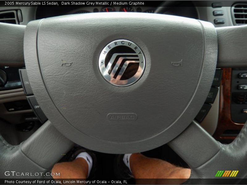 Dark Shadow Grey Metallic / Medium Graphite 2005 Mercury Sable LS Sedan