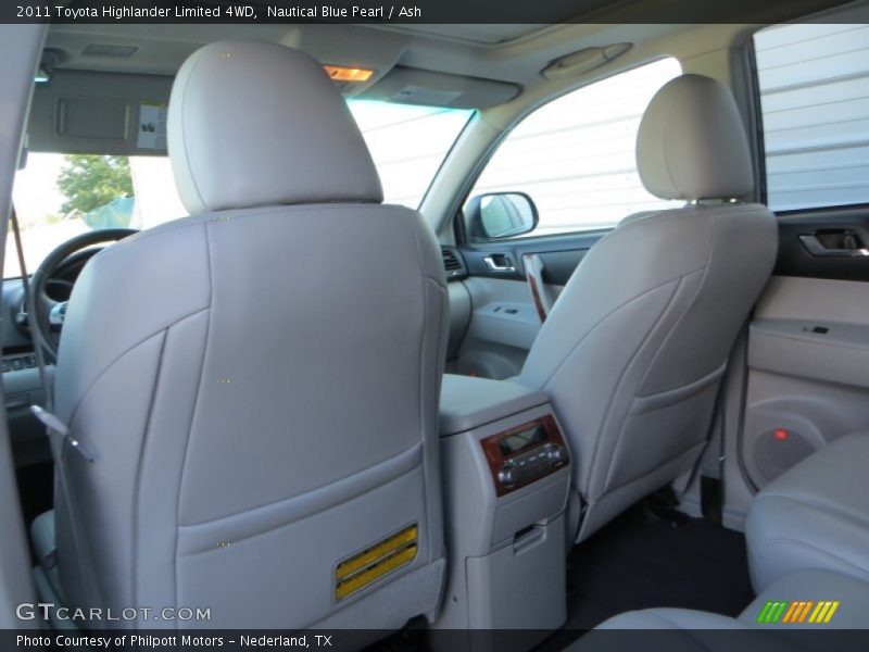 Nautical Blue Pearl / Ash 2011 Toyota Highlander Limited 4WD