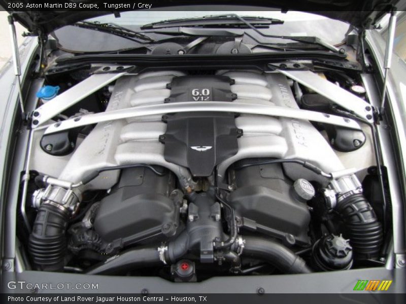  2005 DB9 Coupe Engine - 6.0 Liter DOHC 48 Valve V12