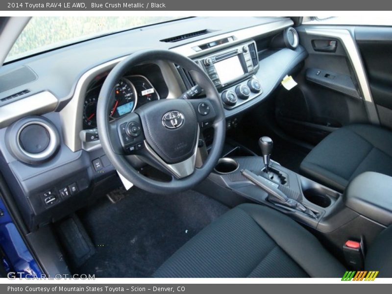  2014 RAV4 LE AWD Black Interior