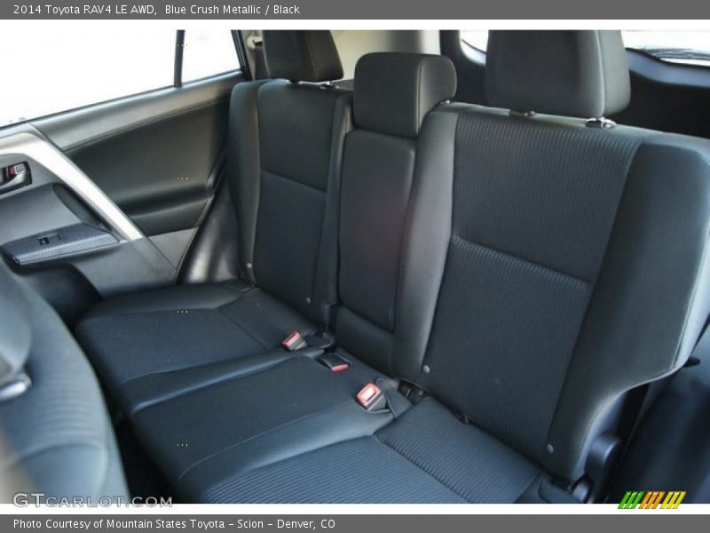 Blue Crush Metallic / Black 2014 Toyota RAV4 LE AWD