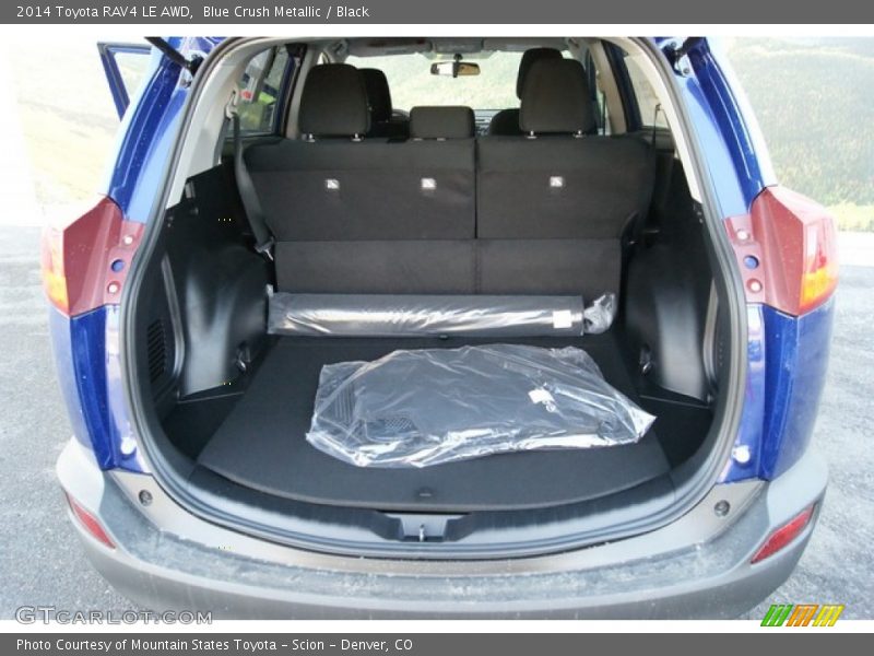 Blue Crush Metallic / Black 2014 Toyota RAV4 LE AWD