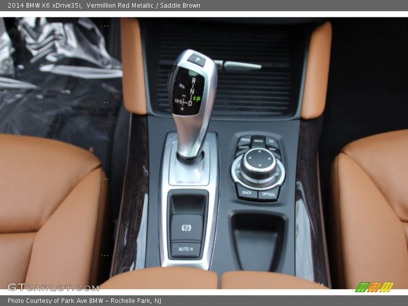 Vermillion Red Metallic / Saddle Brown 2014 BMW X6 xDrive35i