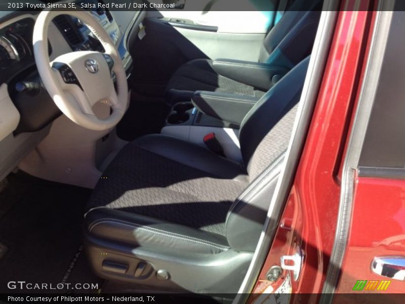Salsa Red Pearl / Dark Charcoal 2013 Toyota Sienna SE