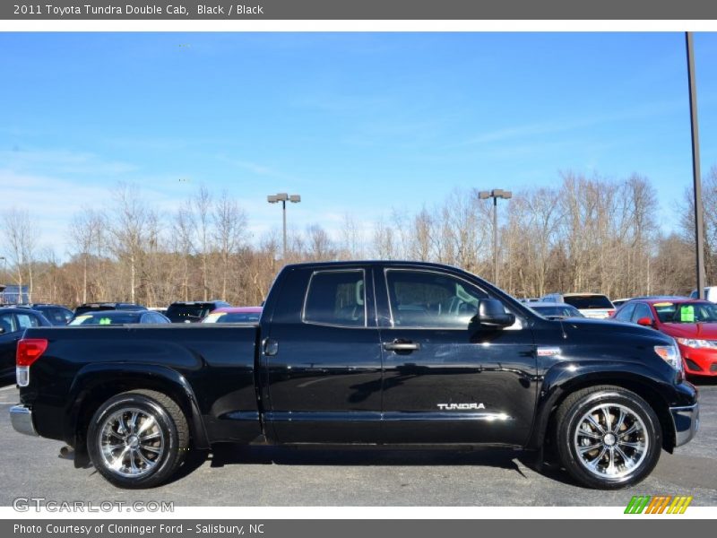 Black / Black 2011 Toyota Tundra Double Cab